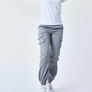 Pantalones Cargo de Otoño para Hombre, Peso Medio, Impermeables, Transpirables, Ecológicos, Diseño de Frente Plano, Servicio OEM - Product Image 1