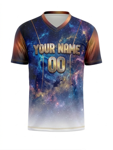 Jersey de Fútbol Americano al por Mayor para Niños, Uniforme Personalizado para Equipos Juveniles, 195GSM, Poliéster Ligero y Transpirable - Product Image 6