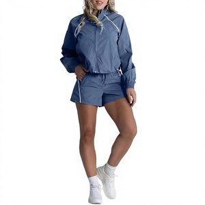 Ensemble 2 pièces décontracté en nylon coupe ample pour femme, tendance, léger et écologique, idéal pour l'été – Vente en gros - Product Image 4