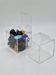 Boîte de rangement élégante pour capsules de café en acrylique Organisez et affichez vos dosettes de café avec style et commodité pour tous les amateurs de café - Product Image 2