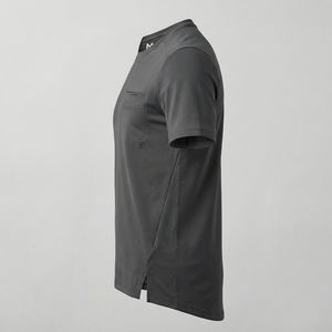 Camiseta Deportiva Extra Grande para Hombre, Transpirable, para Gimnasio, Correr, Entrenamiento, Ropa Deportiva, Camiseta Técnica de Poliéster/Algodón Maluza - Product Image 4