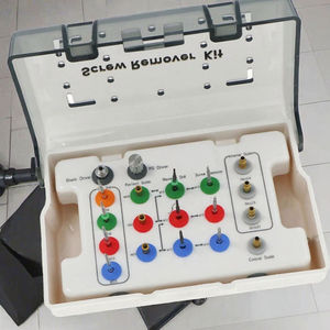 Dental Broken Screw Remover Kit Implant <b>Drill</b> <b>Guide</b> Extraction Surgical Stainless Steel Manual Class I - Product Image 2