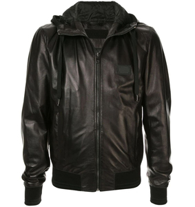 Chaquetas de cuero casuales de invierno para exportación, diseñadas con acabado de cuero suave y un ajuste relajado estilo streetwear. - Product Image 6