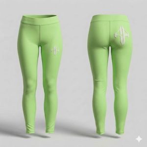 Leggings de Mujer con Diseño Personalizado de Alta Calidad, Estampados, Estilo Casual, Material Spandex/Nylon, por RIVIAN ATLANTIC - Product Image 4