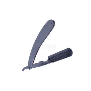 Navaja de afeitar profesional de alto brillo con mango blanco para un afeitado limpio y cuidado facial de calidad profesional. - Product Image 5