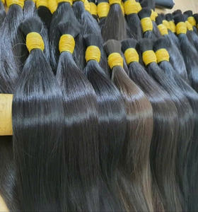 Cabello natural para extensiones de cabello, materia prima, 1 kg, cabello humano vietnamita, precio al por mayor - Product Image 6