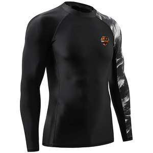 Camiseta de Compresión de Manga Larga para Hombre, Transpirable, Ligera, de Secado Rápido, para Boxeo, MMA, Running y Entrenamientos - Product Image 2