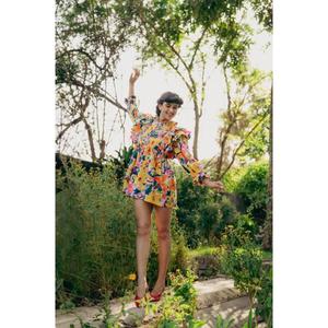 Robe mi-longue sans manches en viscose 100 % coton, faite à la main, pour femme, style A-line, rose, haute qualité, vente en gros - Product Image 6