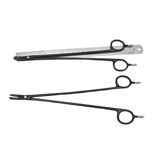 Non-Stick Bipolar Artery Sealer 305mm Short Curved Silver Tips Black Insulated Reusable sealer Tools Manual CE Certified Class I - Product Image 3