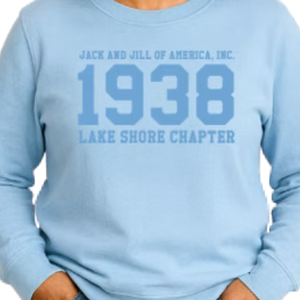 เสื้อสเวตเชิ้ตลายกราฟิกสีฟ้าสำหรับผู้หญิง รุ่นปี 1938 แขนยาว สวมใส่สบายๆ สไตล์สตรีทแวร์ เหมาะสำหรับทุกวัน เสื้อผ้าไลฟ์สไตล์ที่ใส่สบาย - Product Image 6