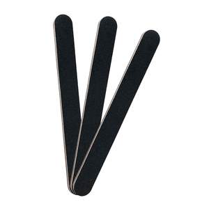 Lime à ongles professionnelle double face en acier inoxydable Zebra, grain 180, manche en plastique durable, pour manucure - Product Image 3