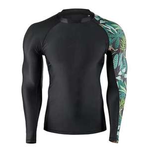 Activewear Rash Guard Compression Shirt Custom Sublimation <b>Short</b> Sleeve Quick Dry Fitness Workout Training Sportswear - Product Image 1