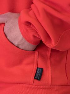 Sweat-shirt à capuche oversize pour homme, demi-jaune, en coton-polyester tricoté, brodé, pour l'hiver - Product Image 6