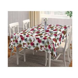 Nouvelle nappe de banquet portable en lin biologique durable, brodée, à franges et à lacets, imperméable et personnalisable pour restaurant - Product Image 2