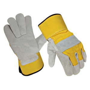 Guantes de Trabajo Industriales de Cuero Vacuno de Primera Calidad, Resistentes, para Construcción, Jardinería, Seguridad, Duraderos, para Hombre - Product Image 3