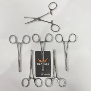 Pinces chirurgicales courbées en acier inoxydable pour artères, type moustique, par Dentavex - Product Image 1