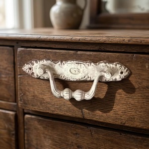 Rustic <b>Ceramic</b> Flat Drawer Handle Industrial Design Eco-Friendly for Dresser Cabinet Furniture Beads Art CK 558 - Product Image 1