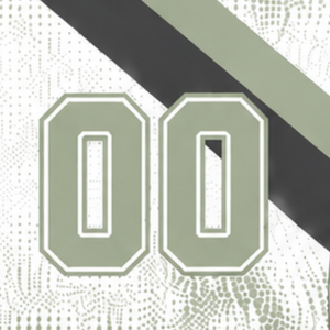 Maillot de rugby à manches courtes vert sauge, blanc et gris, col rond, graphique, performance athlétique, vêtements de sport d'équipe, entraînement, match de rugby - Product Image 6