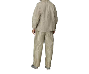 ชุดกันฝนสำหรับปั่นจักรยานและขี่มอเตอร์ไซค์สำหรับผู้ใหญ่แบบ unisex คุณภาพพรีเมียม ราคาถูก ขายดี ป้องกันน้ำได้ดี มีซิปปิด - Product Image 1