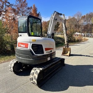 Miniexcavadora Bobcat E85 Lista Para Trabajar, Excavadora Hidráulica Compacta Para Trabajos Rápidos de Excavación, Nivelación y Limpieza de Terrenos - Product Image 4