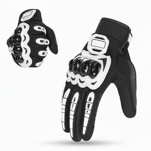 Gants de moto en cuir à manchette courte, équipement de motard, compatibles écran tactile, pour les marchés américain et européen, vente en gros 2026 - Product Image 1