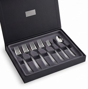 Ensemble de fourchettes à dîner en acier inoxydable de qualité supérieure, design minimaliste, finition miroir haute brillance, résistantes à la rouille, couverts pour les événements de mariage - Product Image 6