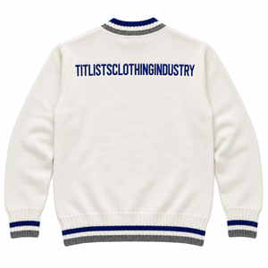 เสื้อสเวตเตอร์คอวี Zeta Phi Beta สำหรับชมรม/สมาคม/โรงเรียน/วิทยาลัย/มหาวิทยาลัย  คาร์ดิแกนถักลายโลโก้สำหรับทุกเพศ - Product Image 3