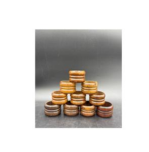 Porte-serviettes en bois fini de luxe, apportant une touche sophistiquée pour les repas formels, l'ambiance des restaurants et les événements. - Product Image 6