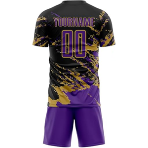เสื้อฟุตบอลแบบซับลิเมชั่นสั่งทำพิเศษ พร้อมชื่อทีม หมายเลข และโลโก้ สำหรับเด็กและผู้ใหญ่ ชุดฟุตบอล - Product Image 6