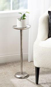 Designer Aluminum Drink <b>Table</b> With Polished Surface For Contemporary Furniture Collection And Home <b>Display</b> - Product Image 2
