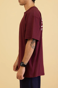 เสื้อยืดโอเวอร์ไซส์ลายกราฟิกสำหรับผู้ชาย พิมพ์ลายคำคม "Nothing Changes" สไตล์สตรีทแวร์ ผ้าฝ้าย ทรงหลวม แขนสั้น ใส่สบาย เหมาะสำหรับฤดูร้อน - Product Image 5
