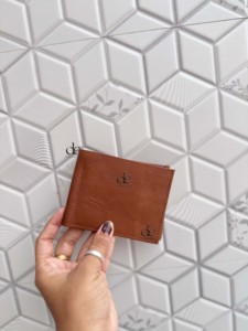 Men's New Arrival <b>Wallet</b> Real Leather Wristlet Long Zipper <b>Wallet</b> Genuine Leather Fashion Brown Color Cash Holder Gift for Him - Product Image 2