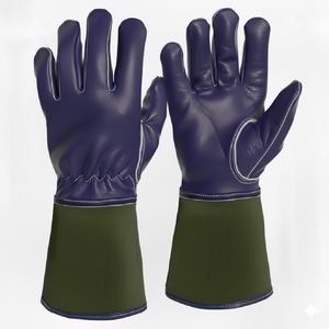 Heavy Duty Leather Welding Gloves Heat Resistant Industrial Safety Work Gloves for Welding and Cutting Tasks - Product Image 3