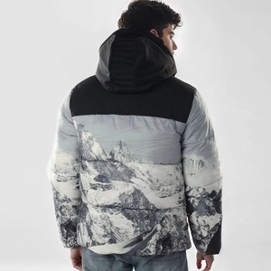 Wholesale Custom Regular Bubble Puffer <b>Jacket</b> Men's Customized Warm Winter <b>Packable</b> Lightweight Puffy <b>Jackets</b> Quilted Coat - Product Image 6