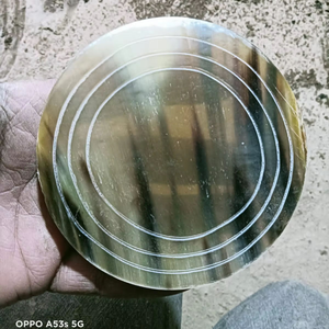 Colección de Posavasos de Cuerno de Búfalo Auténtico, Posavasos de Cuerno Rústicos y de Lujo para el Hogar, Elegantes Posavasos de Cuerno Hechos a Mano - Product Image 4