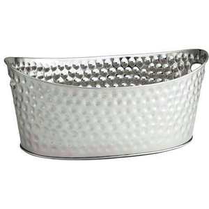 Unique Style Beverage Tub with Handles Rustic Metal Ice <b>Bucket</b> for <b>Drinks</b> Wine Beer Outdoor Party Patio Decor Wine Tub - Product Image 1