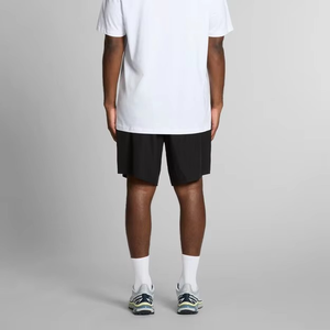 Shorts en maille 100 % coton pour hommes – Confortables, respirants, séchage rapide, pour l'été, le quotidien, la gym et l'entraînement, avec logo frontal - Product Image 6