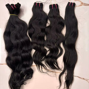 Raw Indian Soft <b>Body</b> <b>Wave</b> Human Hair Bundles | Natural Virgin Remy Hair Wholesale - Product Image 1