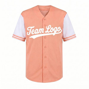 Camiseta de Béisbol Deportiva Sublimada con Diseño Personalizado de Buena Calidad, Ropa Deportiva de Manga Corta, Ligera, Estilo Hip Hop - Product Image 4
