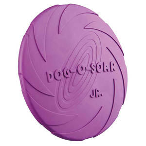 Dog-O-Soar Jr. Disco Flotante de Goma para Perros de 15 cm, Juguete para Mascotas - Product Image 1