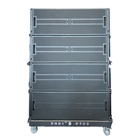 Altavoz Line Array Externo de Tres Vías de Alto Rendimiento con Imán de Neodimio Serie LS3 MRL, 8 Ohmios, 250W LF, Carcasa de Madera