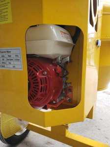 HORMIGONERA DE 300L-450L, Modelo Powered Series, Motor de Gasolina, Sistema de Agua Manual - Product Image 5