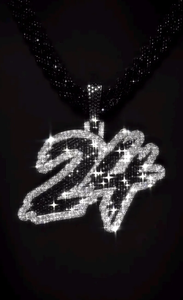 Moissanite Silver Two Letter Pendant Iced Out Hip Hop <b>Custom</b> <b>Name</b> <b>Necklace</b> Luxury Street Style Gift For Men And Women - Product Image 5