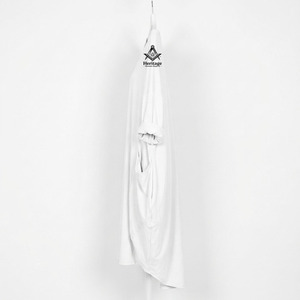 Vestido con Capucha de Manga Larga de Chenilla con Letras Griegas Delta Sigma Sorors, Regalia Masónica Herencia, Ropa Temática Griega - Product Image 2