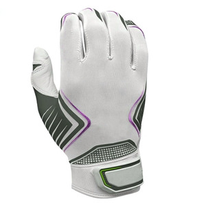 Breathable High Quality Genuine Leather <b>Baseball</b> Batting Gloves Leather Gloves for Sale Adult Softball Batting Gloves - Product Image 3