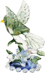 Large Handmade Giraffe Sculpture <b>Easter</b> Decor Toy Lampwork Collectible Miniature Hanging Deer Hand Blown Murano Art Glass Wild - Product Image 3