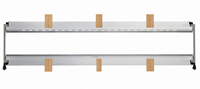 Cadre de trame en aluminium extrudé pour machines textiles à jet d'eau, tissage continu et production de tissus
