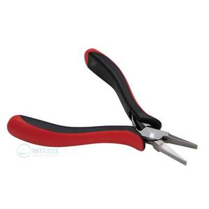 Pince à bec rond professionnel de 5 pouces en acier inoxydable, outil de fabrication de bijoux avec poignée souple pour le pliage et la bouclage des fils - Product Image 3