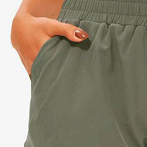 Pantalones Cortos Deportivos de Algodón para Mujer, Nueva Colección, Estilo Sexy, con Logotipo, para Correr y Hacer Ejercicio, Tejidos en Spandex y Poliéster - Product Image 4