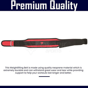 Cinturón de Neopreno para Levantamiento de Pesas, Ajustable, Diseño Personalizado, para Gimnasio y Fitness - Product Image 5